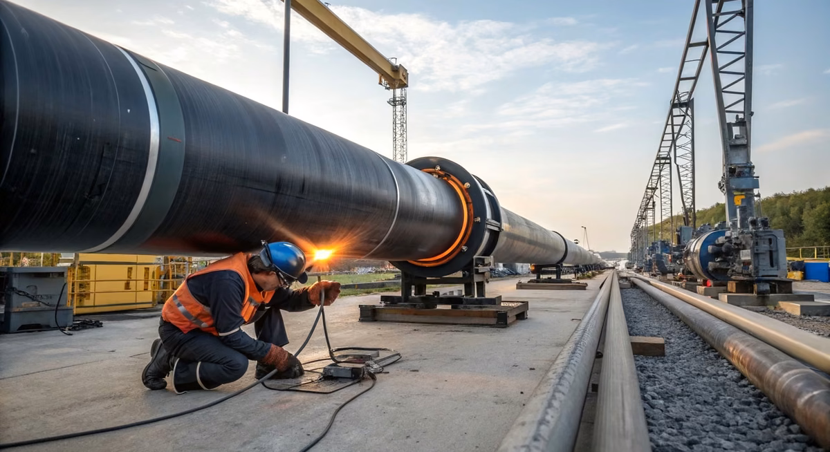 ¿Qué es la soldadura a tope en tuberías HDPE?